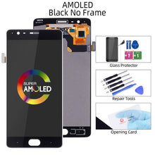 Load image into Gallery viewer, AMOLED Original Display For Oneplus 3T Display LCD Touch Screen with Frame Replacement For Oneplus 3 Display 3T LCD A3000 A3003
