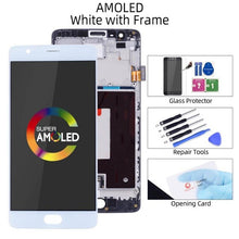 Load image into Gallery viewer, AMOLED Original Display For Oneplus 3T Display LCD Touch Screen with Frame Replacement For Oneplus 3 Display 3T LCD A3000 A3003